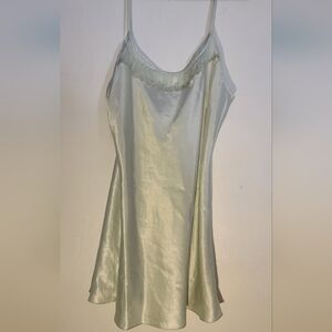 Vintage California Dynasty Light Green Slip Dress